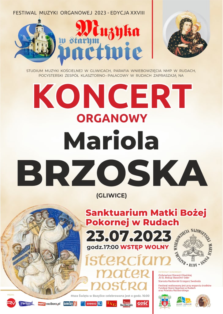 Koncert organowy Mariola Brzoska